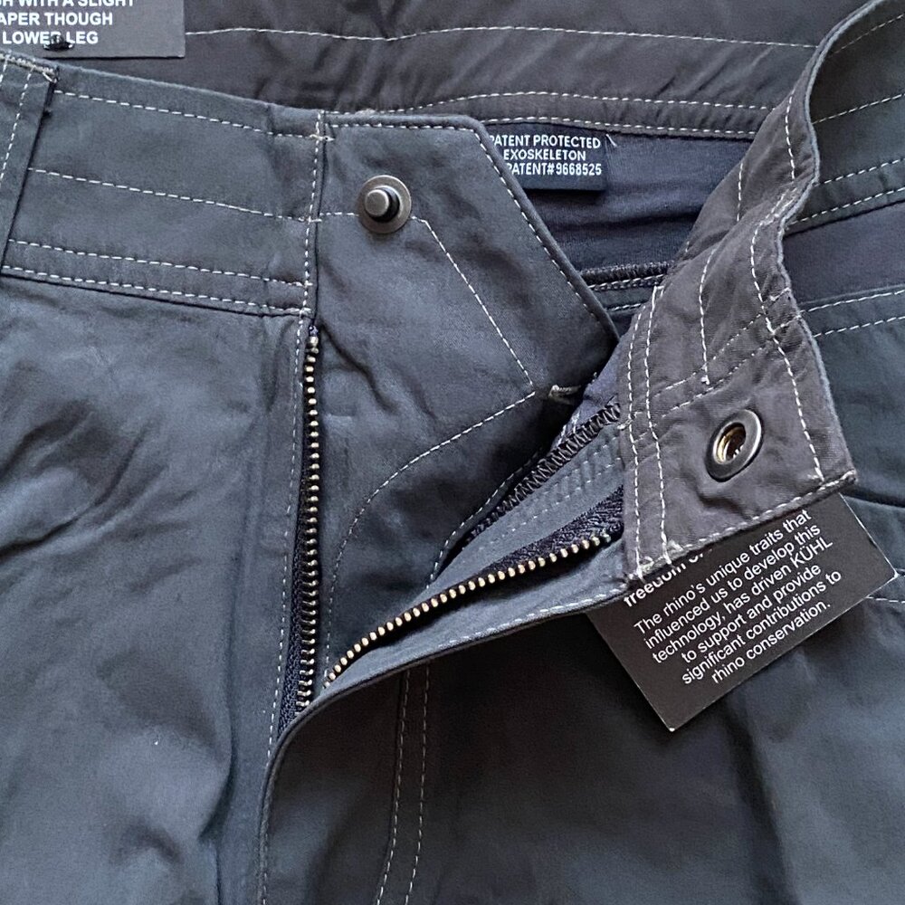 KUHL Radikl Pant 30x34 Klassik Fit Hybrid Breathable Stretch Carbon Gray NWT - Picture 11 of 16